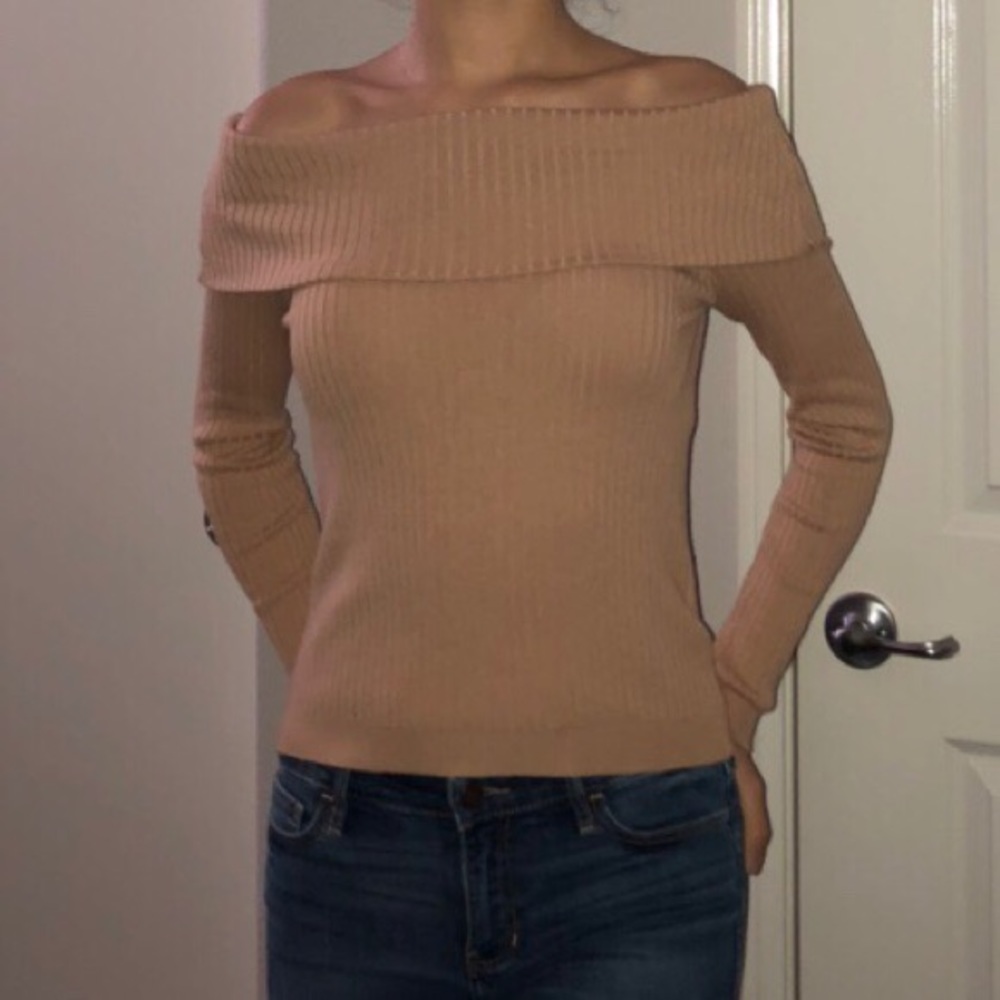 Off the Shoulder Sweater